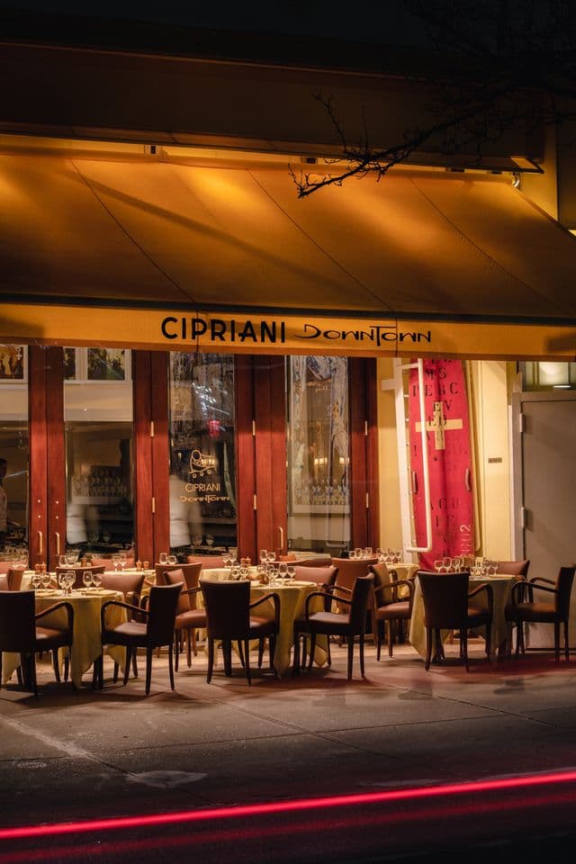Cipriani Downtown, Italian/Venetian restaurant in Tribeca