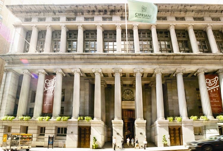 Cipriani Wall Street, Italian/Venetian restaurant in Financial District