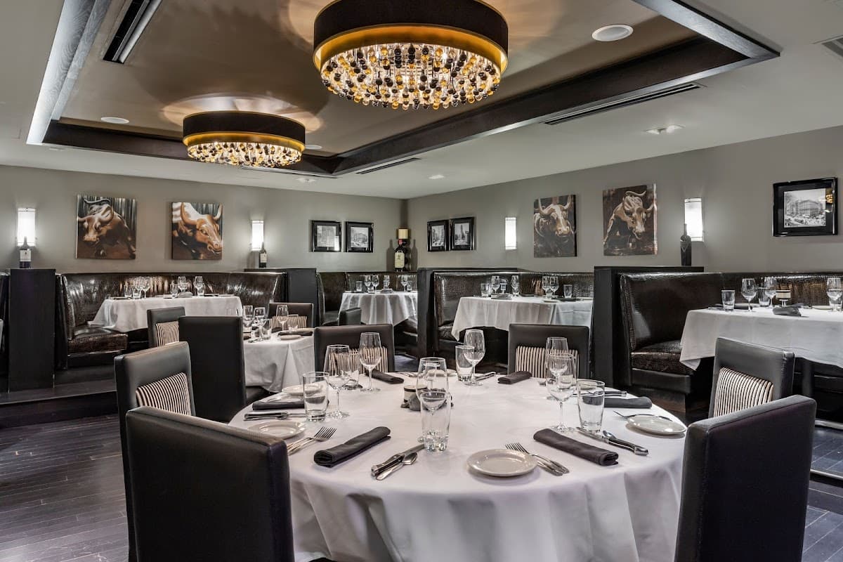 Morton's The Steakhouse, Steakhouse restaurant in Financial District