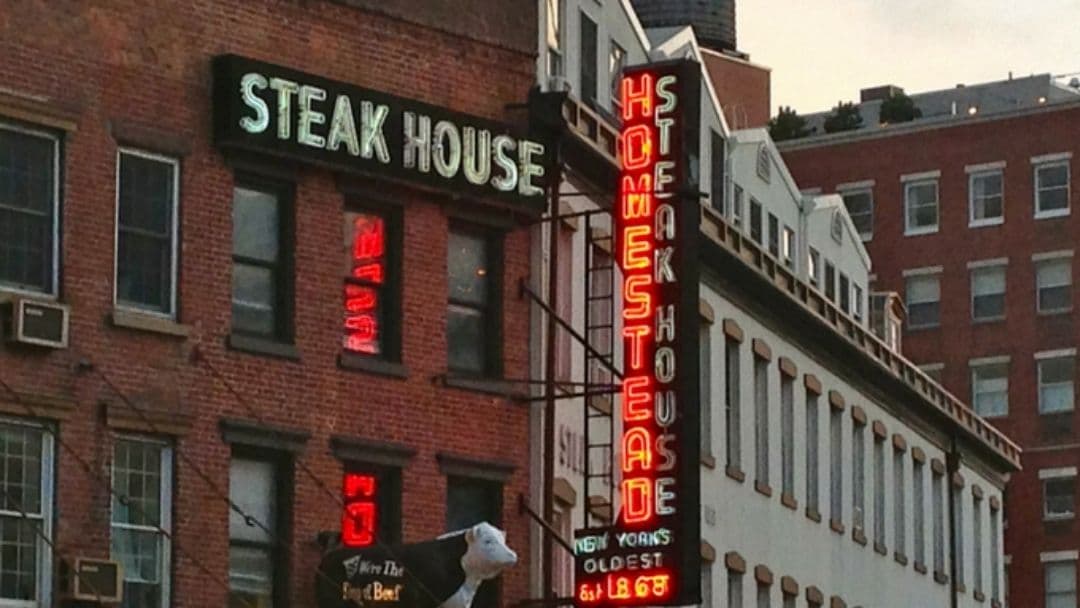 Old Homestead Steakhouse, Steakhouse restaurant in Chelsea