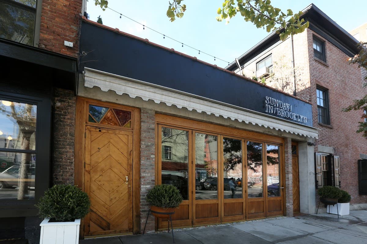 Sunday In Brooklyn, American restaurant in Williamsburg