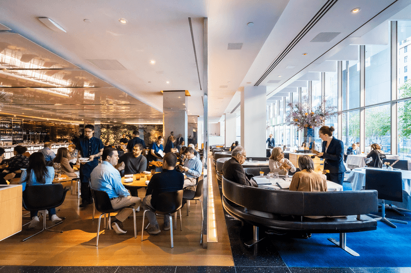 The Modern, New American/French restaurant in Midtown West